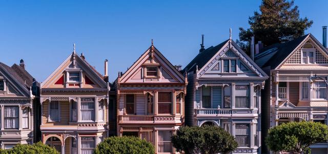 Row of houses.